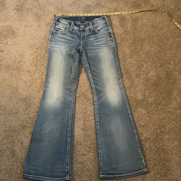 Silver Jeans Denim - Silver Jeans Co women's suki super stretch mid flare W26/L32